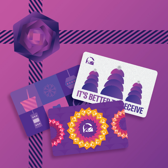 Taco Bell Holiday Gift Cards