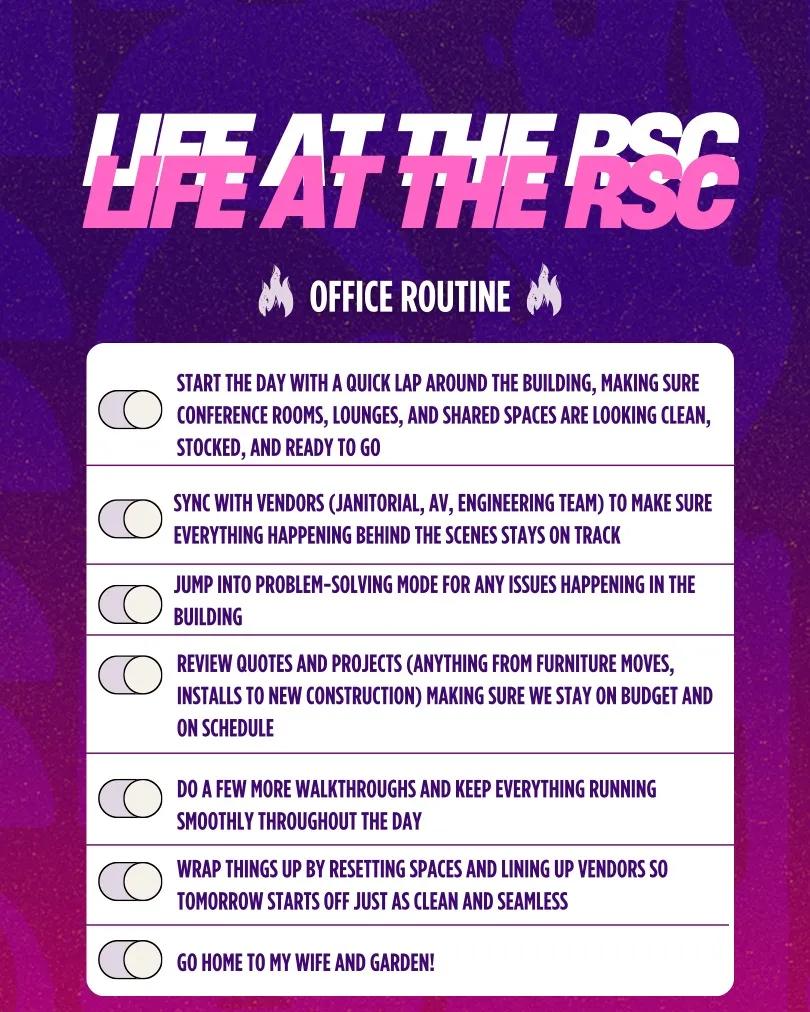 Life At The RSC - Kevin S.
