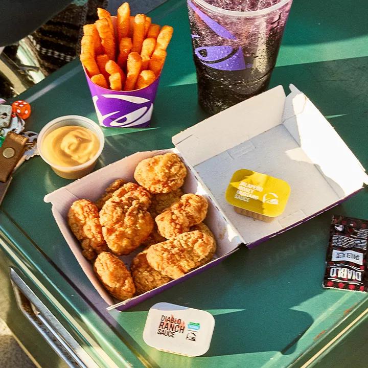 10-Piece Crispy Chicken Nuggets Combo