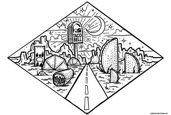 Taco Bell® Coloring Pages You Didn’t Know You Needed
