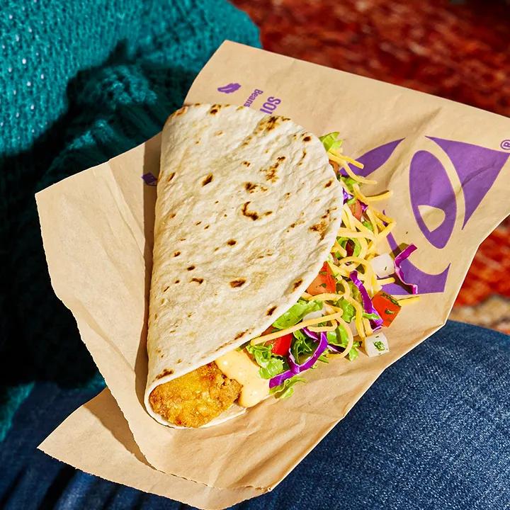 Creamy Chipotle Crispy Chicken Taco