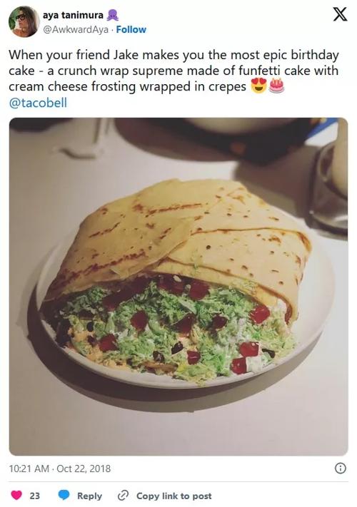 10 Taco Bell Cakes That Will Blow Your Mind | @AwkwardAya