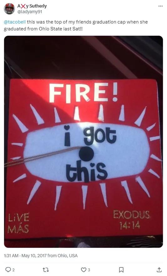 Taco Bell Graduation Caps That Will Spice Up Your Commencement