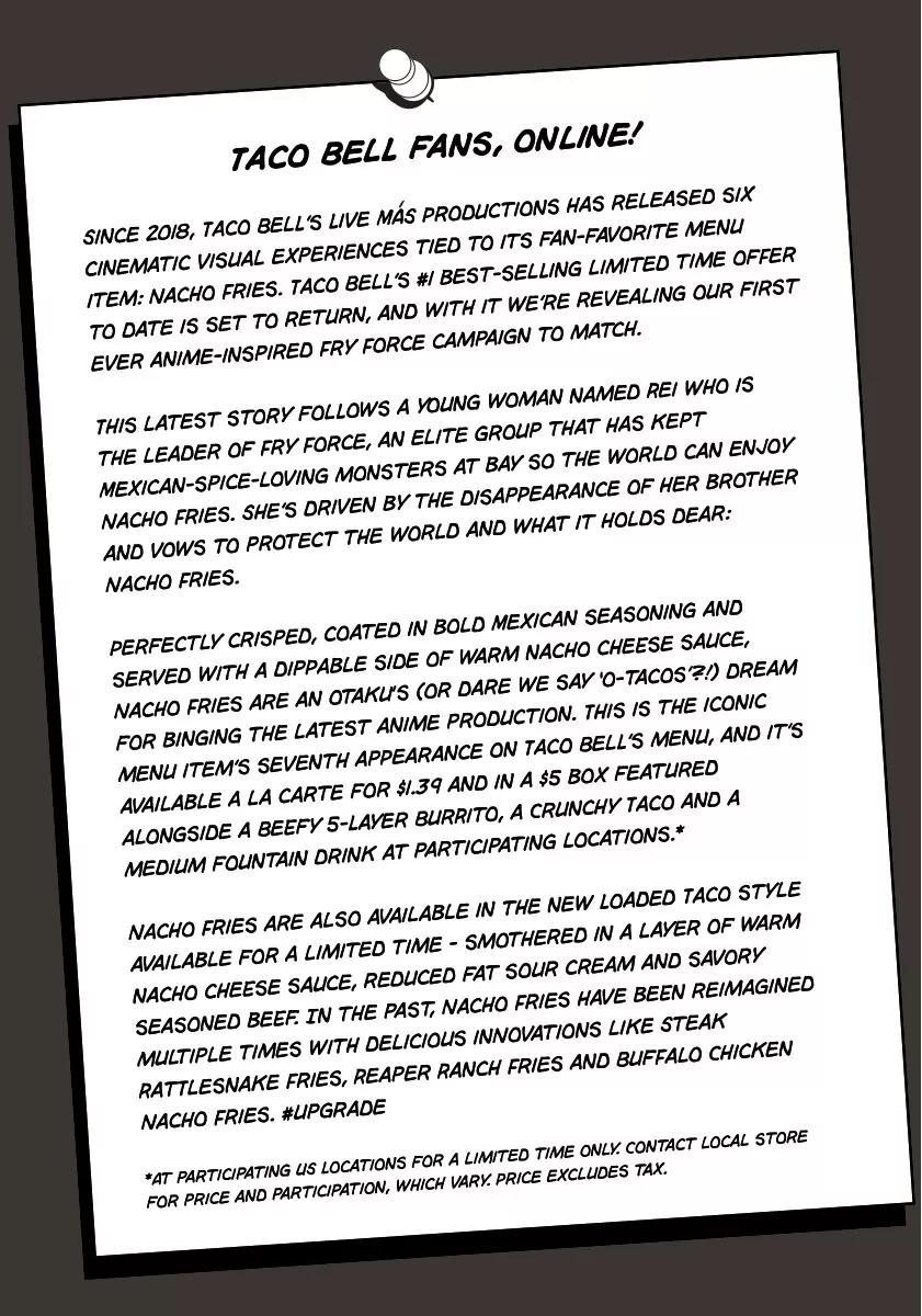 Taco Bell® Nacho Fries Are Back: Fry Force Edition