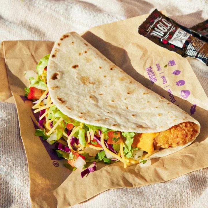 Frank’s RedHot® Diablo Crispy Chicken Soft Taco