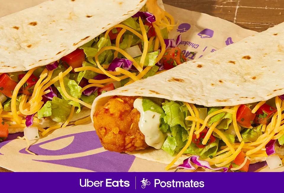 Free Crispy Chicken Taco with $20+