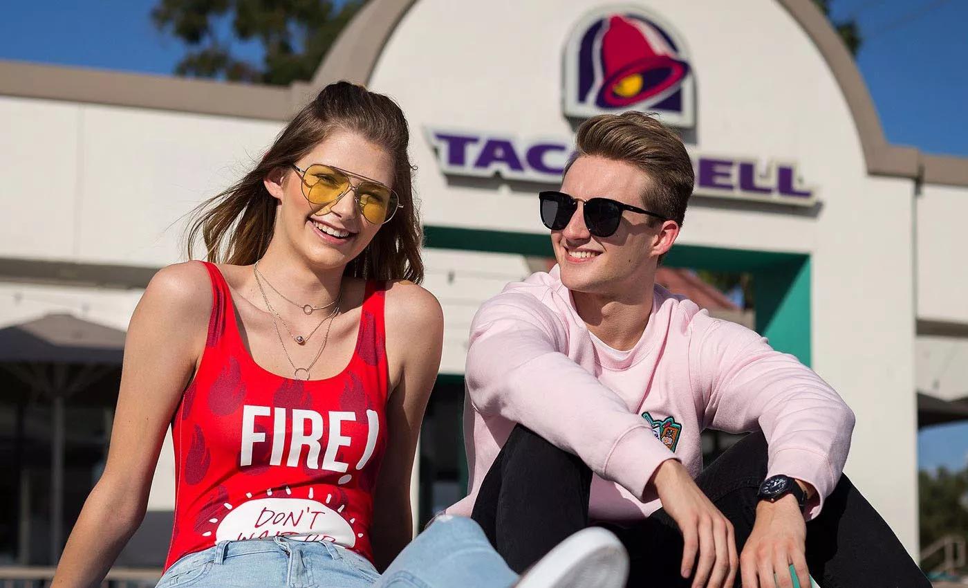 Forever 21 X Taco Bell Brings The Heat In Forever 21 Stores Taco Bell