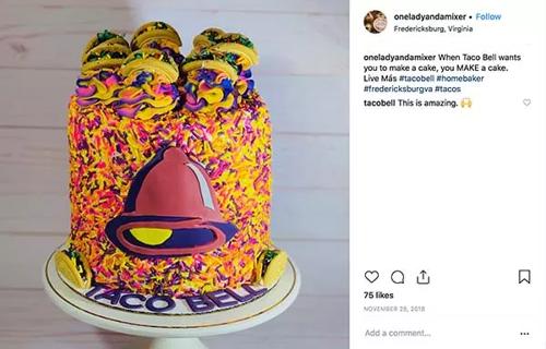 10 Taco Bell Cakes That Will Blow Your Mind | @oneladyandamixer