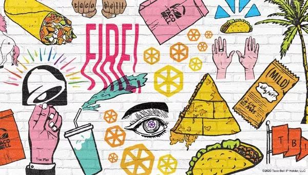 Taco Bell® Conference Call Backdrops