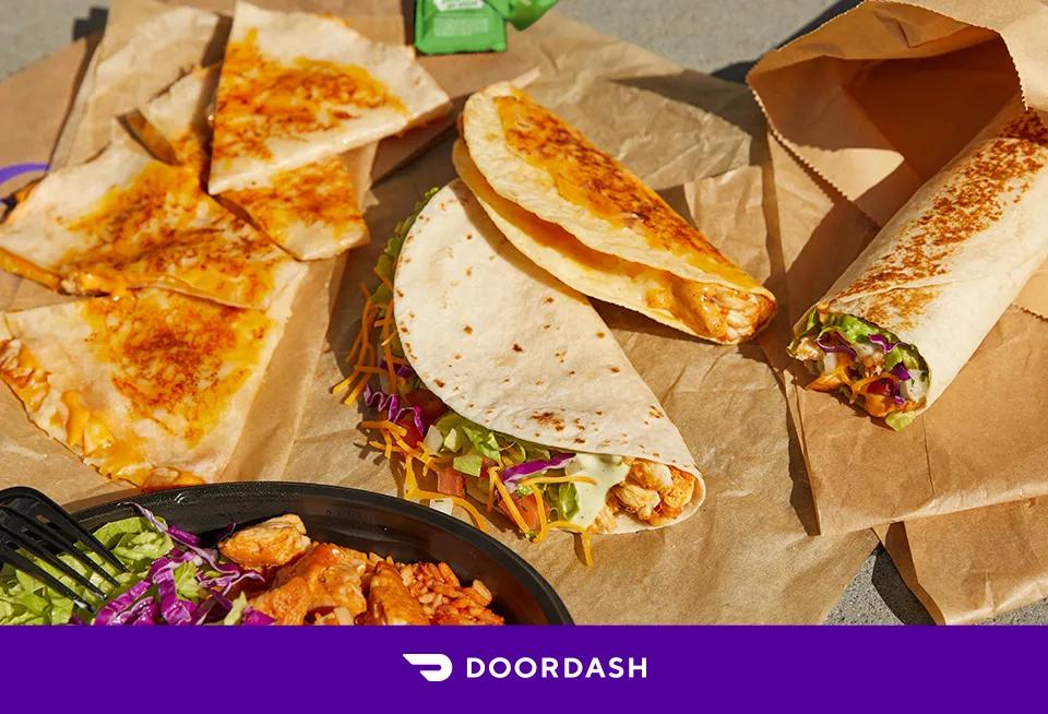 Free Cantina Soft Taco w/$22+ Order with DoorDash