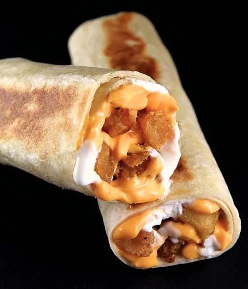 9 Taco Bell® Copycat Recipes That Are Almost As Good As The Original | Cheesy Potato Griller by @alyonascooking