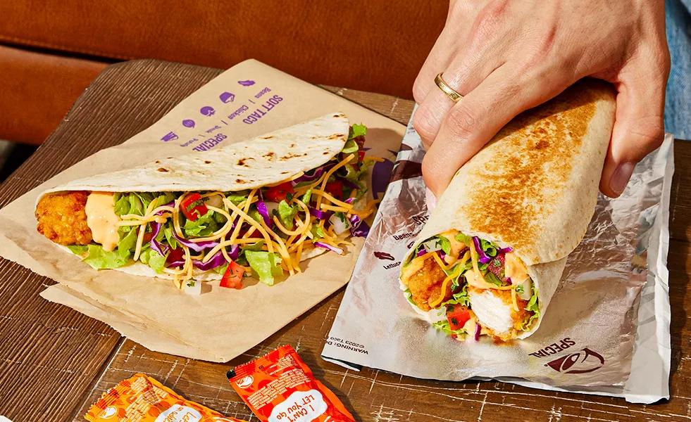 Crispy Chicken Tacos & Burritos