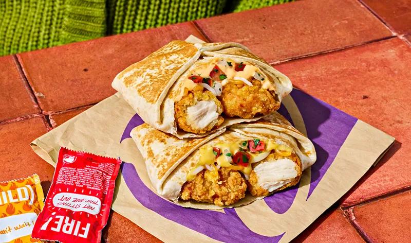 The Crunchwrap,  Now Crispy.