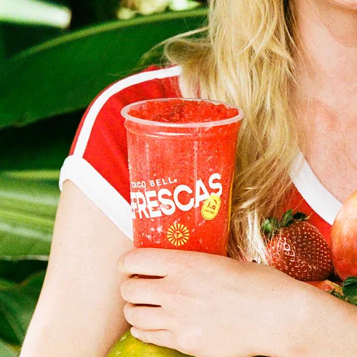 Strawberry Passionfruit Agua Refresca
