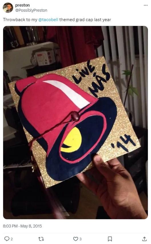 Taco Bell Graduation Caps That Will Spice Up Your Commencement
