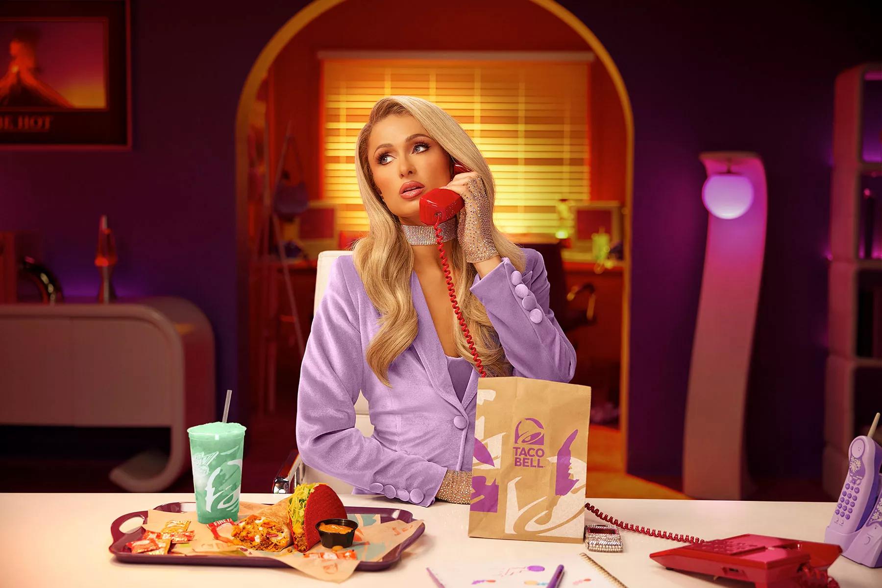 Taco Bell® Turns Up The Heat With Paris Hilton And The Fan Favorite Return Of The Volcano Menu