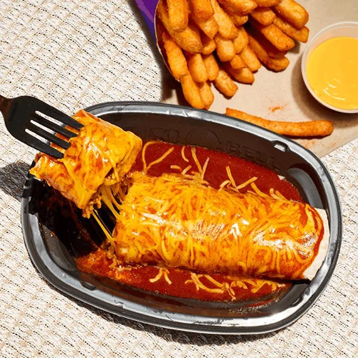 $1 Nacho Fries with Enchirito Order