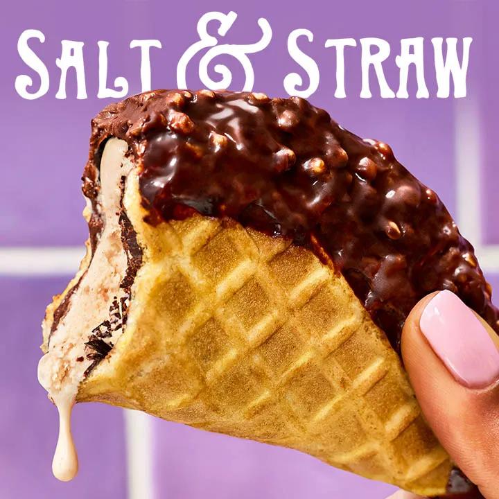 Salt & Straw Churro Ice Cream Taco