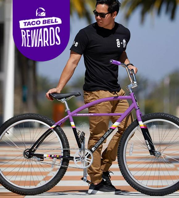 Taco bell bike sale