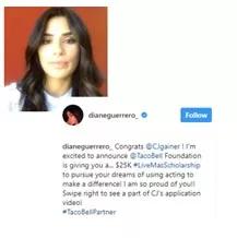 Big Month For Taco Bell Foundation's Live Más Scholarship