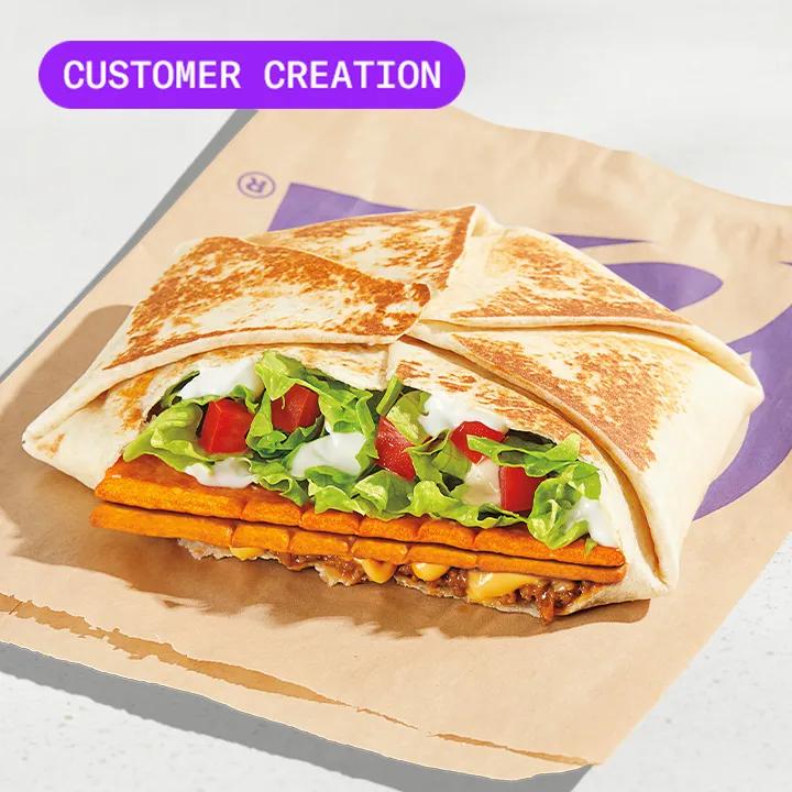 Big Cheez-It Crunchwrap Supreme