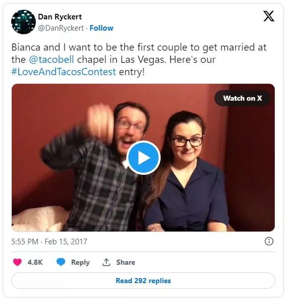 This Lucky Couple Just Won The Ultimate Taco Bell Wedding