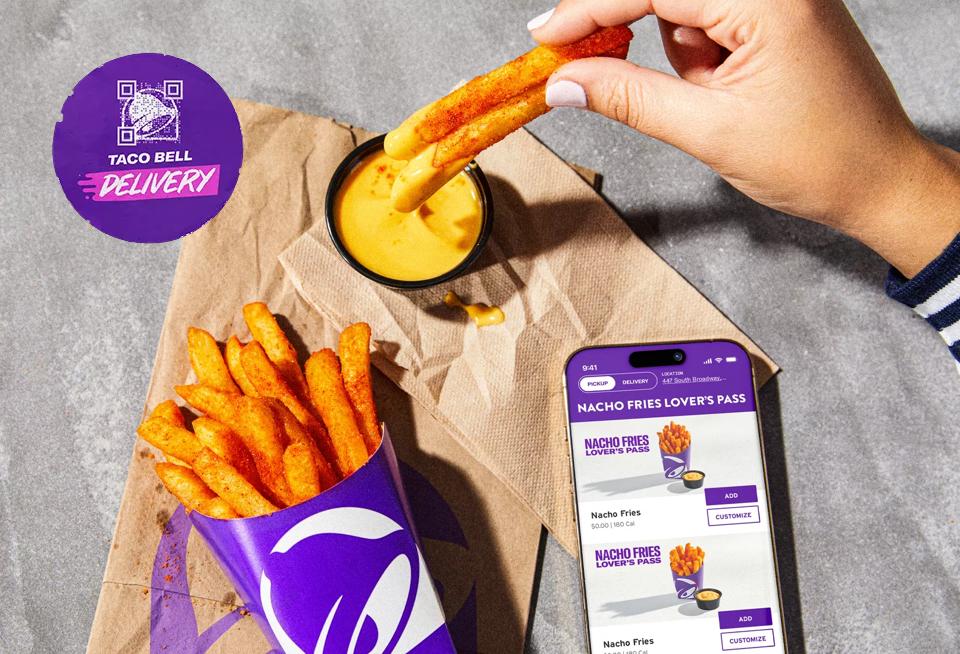 Taco Bell phoneタコベル　ペイフォン　電話　カリフォルニア Nacho Fries Season Continues! Taco Bell® Brings Back Nacho Fries