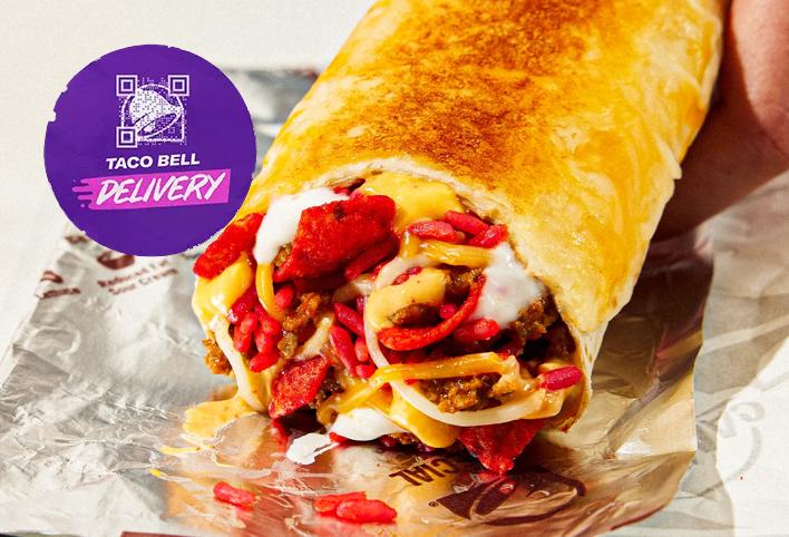 Flamin' Hot® Grilled Cheese Burrito | Taco Bell®